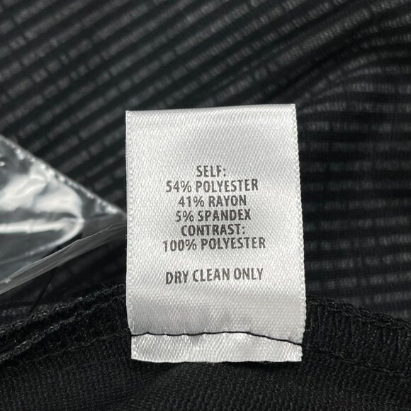 Bailey 44 Women's Peter The Great Blazer Jacket Size Large Black Gray Striped - Picture 15 of 16